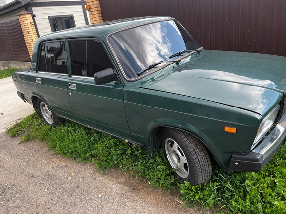 1998 Lada (ВАЗ) 2107, зелёный - вид 7