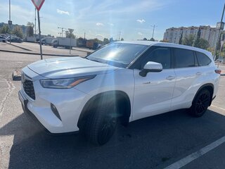2022 Toyota Highlander IV (XU70), белый, 4500000 рублей, вид 4
