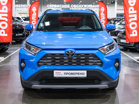 2021 Toyota RAV4 V (XA50), синий, 3289900 рублей, вид 3