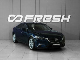 2016 Mazda 6 III (GJ) Рестайлинг, синий, 1888000 рублей, вид 1