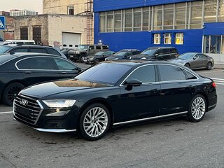 2021 Audi A8 Long 55 TFSI IV (D5), чёрный, 6900000 рублей, вид 1