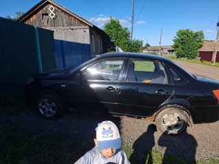 2012 Lada (ВАЗ) Granta I, чёрный, 180000 рублей, вид 5