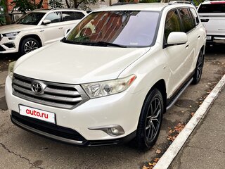2012 Toyota Highlander II (XU40) Рестайлинг, белый, 2290000 рублей, вид 1