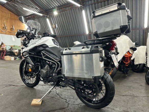 2019 Triumph Tiger 800, белый, 1050000 рублей - вид 5