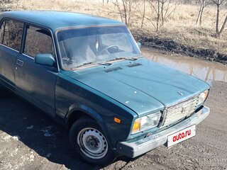 2004 Lada (ВАЗ) 2107, зелёный, 130000 рублей, вид 1