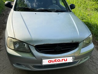 2007 Hyundai Accent ТагАЗ II, серебристый, 280000 рублей, вид 2