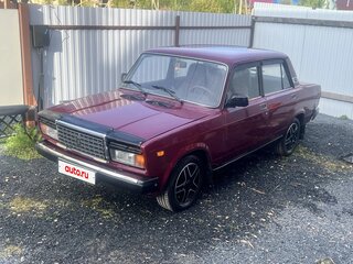 2004 Lada (ВАЗ) 2107, красный, 215000 рублей, вид 3