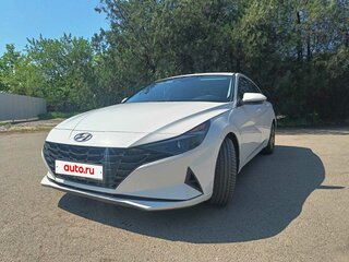 2020 Hyundai Elantra VII (CN7), белый, 1920000 рублей, вид 1