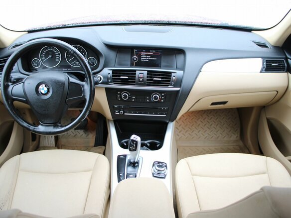 2012 BMW X3 20i xDrive II (F25), красный, 1359000 рублей - вид 6