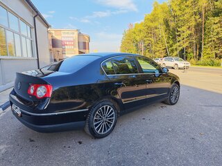 2008 Volkswagen Passat B6, чёрный, 820000 рублей, вид 2
