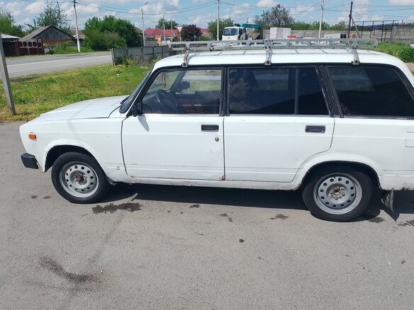 2003 Lada (ВАЗ) 2104 4-speed, белый, 160000 рублей - вид 7