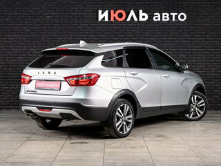2021 Lada (ВАЗ) Vesta SW Cross I, серебристый, 1285000 рублей, вид 4