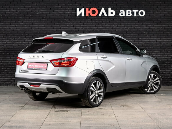 2021 Lada (ВАЗ) Vesta SW Cross I, серебристый, 1250000 рублей - вид 4