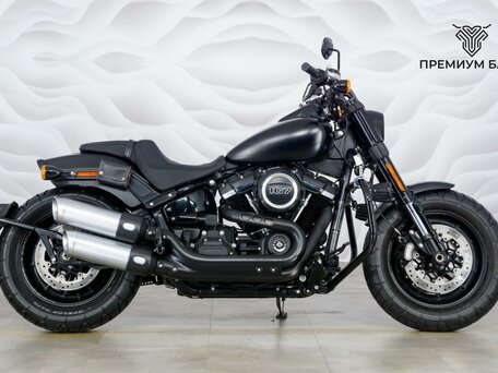 2017 Harley-Davidson Fat Bob, чёрный, 1477000 рублей, вид 1