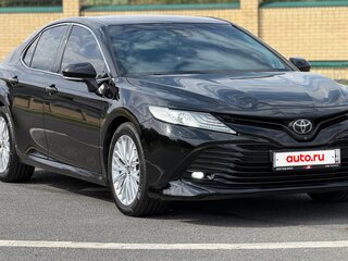 2018 Toyota Camry VIII (XV70), чёрный, 2500000 рублей, вид 3
