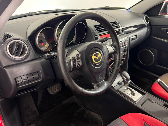 2007 Mazda 3 I (BK) Рестайлинг, красный, 597000 рублей - вид 9