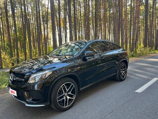 2016 Mercedes-Benz GLE Coupe 450 AMG I (C292), чёрный, 4000000 рублей, вид 2