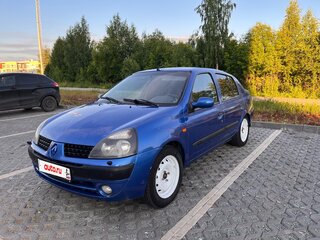 2002 Renault Symbol I, голубой, 175000 рублей, вид 1