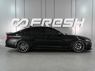 2021 BMW 5 серии 530i VII (G30/G31/G38) Рестайлинг, чёрный, 4499000 рублей, вид 5