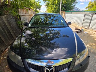 2006 Mazda 6 I (GG) Рестайлинг, чёрный, 440000 рублей, вид 1