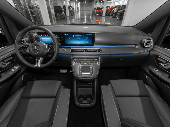 2025 Mercedes-Benz V-Класс Extra Long 300 d экстра длинный III (W447) Рестайлинг 2, чёрный, 13500000 рублей - вид 7