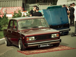 1998 Lada (ВАЗ) 2105, красный, 650000 рублей, вид 1