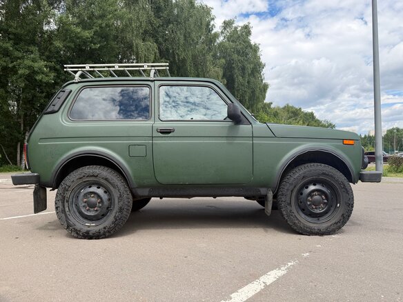 2013 Lada (ВАЗ) 2121 (4x4) I Рестайлинг, зелёный, 450000 рублей - вид 4
