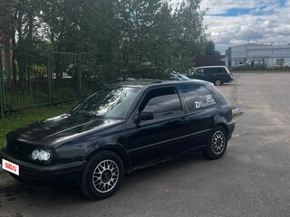 1994 Volkswagen Golf III, чёрный, 145000 рублей, вид 4