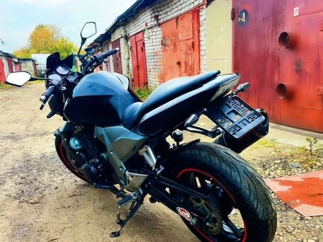 2005 Kawasaki ZR 750 Zephyr, чёрный, 390000 рублей, вид 3