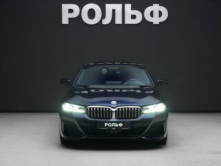 2022 BMW 5 серии 530i VII (G30/G31/G38) Рестайлинг, синий, 5450000 рублей, вид 2