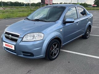 2007 Chevrolet Aveo I Рестайлинг, синий, 200000 рублей, вид 1