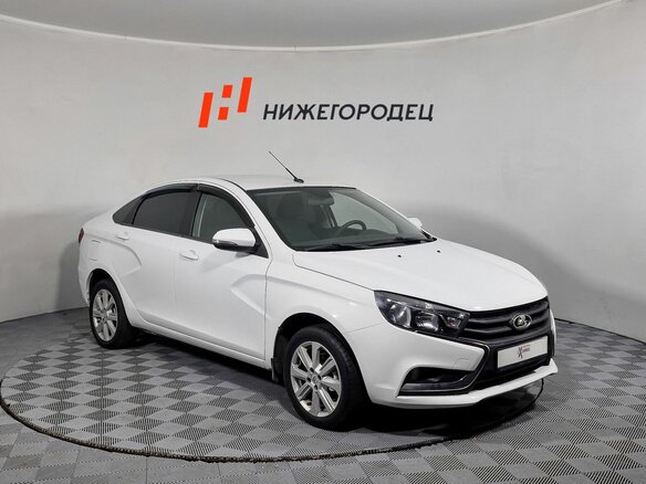 2020 Lada (ВАЗ) Vesta I, белый, 1021000 рублей - вид 3