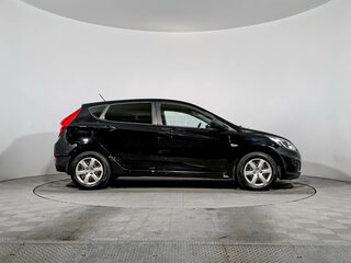 2012 Hyundai Solaris I, чёрный, 588000 рублей, вид 4