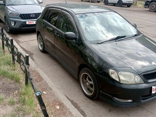 2001 Toyota Allex I, чёрный, 595000 рублей, вид 4