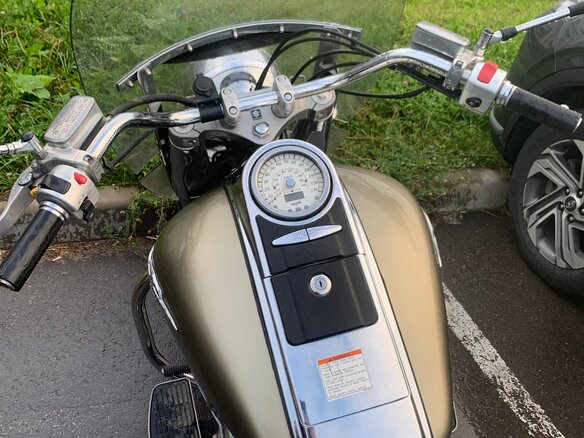 2008 Suzuki Boulevard C90, бежевый - вид 5