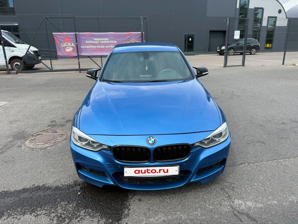 2015 BMW 3 серии 320i xDrive VI (F3x), синий, 1800000 рублей - вид 2