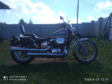 2002 Honda Shadow 400, белый, 305000 рублей, вид 5