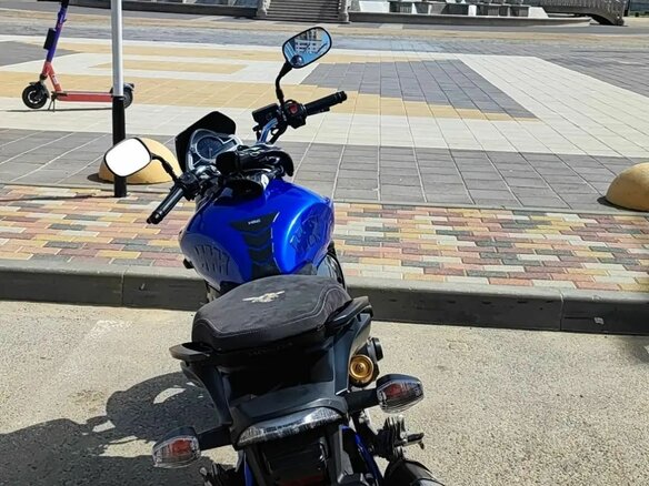 2008 Honda CB 600F Hornet, синий, 550000 рублей - вид 15