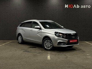 2021 Lada (ВАЗ) Vesta SW I, серый, 1110000 рублей, вид 3