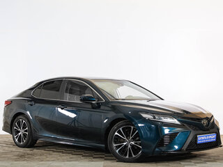 2019 Toyota Camry US Market VIII (XV70), синий, 2299000 рублей, вид 1