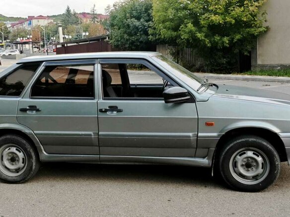 2007 Lada (ВАЗ) 2114, серый, 290000 рублей - вид 4