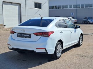 2019 Hyundai Solaris II, белый, 1145000 рублей, вид 5