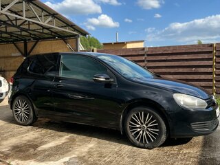2011 Volkswagen Golf VI, чёрный, 475000 рублей, вид 4
