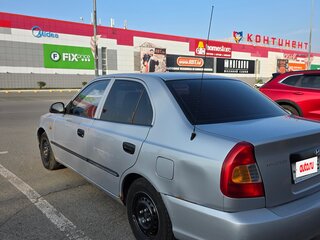 2005 Hyundai Accent ТагАЗ II, серебристый, 320000 рублей, вид 3