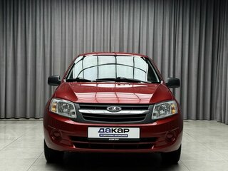 2013 Lada (ВАЗ) Granta I, красный, 499000 рублей, вид 3