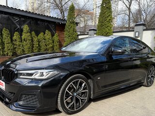 2021 BMW 5 серии 520d xDrive VII (G30/G31/G38) Рестайлинг, чёрный, 3700000 рублей, вид 3
