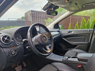 2017 Mercedes-Benz B-Класс 180 II (W246) Рестайлинг, синий, 1900000 рублей, вид 4