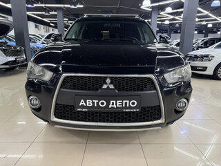 2012 Mitsubishi Outlander II Рестайлинг, чёрный, 949000 рублей, вид 2