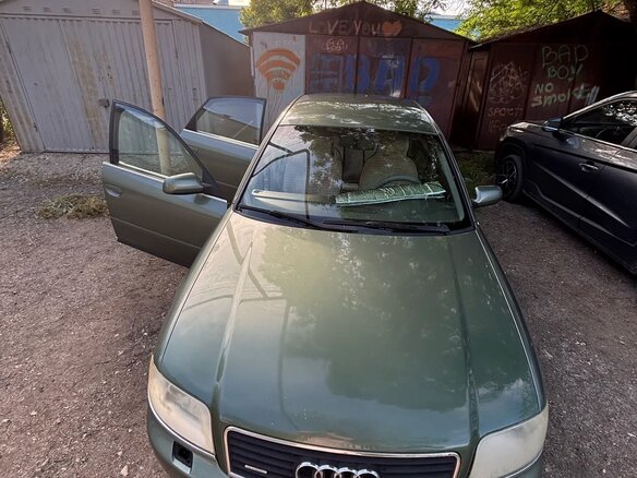 2001 Audi A6 II (C5) Рестайлинг, зелёный, 490000 рублей - вид 1