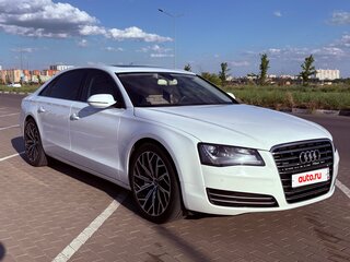 2011 Audi A8 III (D4), белый, 2000000 рублей, вид 3